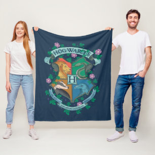 HOGWARTS™ Bloemenkroon Fleece Deken