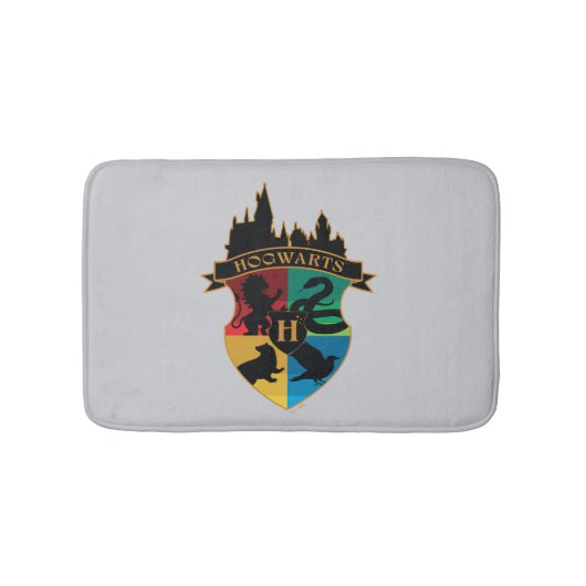 HOGWARTS™ Castle Crest House Pride Badge Badmat (Voorkant)