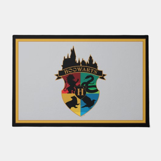 HOGWARTS™ Castle Crest House Pride Badge Deurmat (Voorkant)