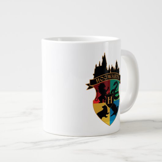 HOGWARTS™ Castle Crest House Pride Badge Extra Grote Beker (Voorkant rechts)