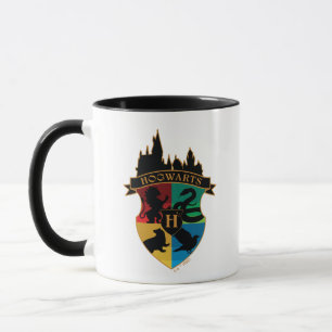 HOGWARTS™ Castle Crest House Pride Badge Mok