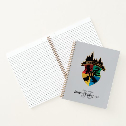 HOGWARTS™ Castle Crest House Pride Badge Notitieboek (Binnen)