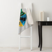 HOGWARTS™ Castle Crest House Pride Badge Sherpa Deken (In situ)