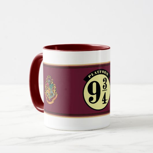 HOGWARTS™ EXPRESS Platform 9 3/4 Banner Mok (Voorkant links)