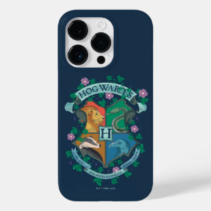 HOGWARTS™ Floral Crest Case-Mate iPhone 14 Pro Hoesje