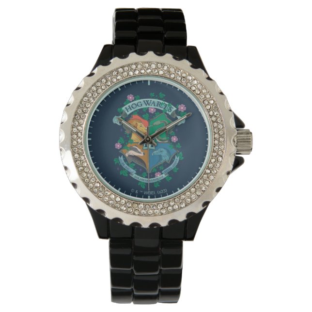 HOGWARTS™ Floral Crest Horloge (Voorkant)