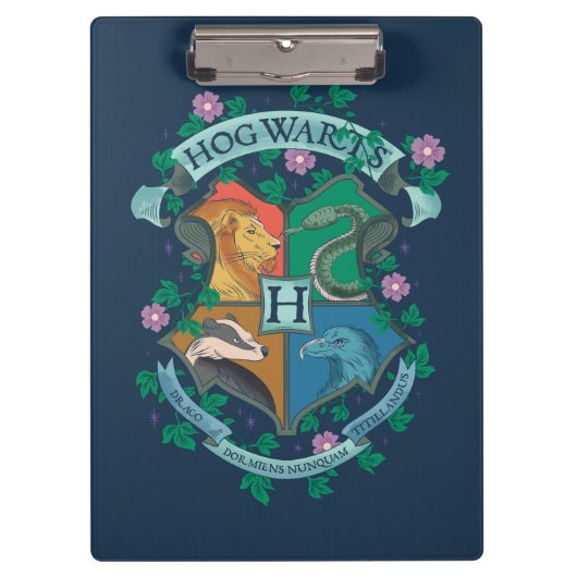 HOGWARTS™ Floral Crest Klembord (Voorkant)