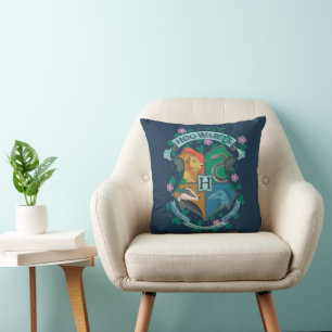 HOGWARTS™ Floral Crest Kussen