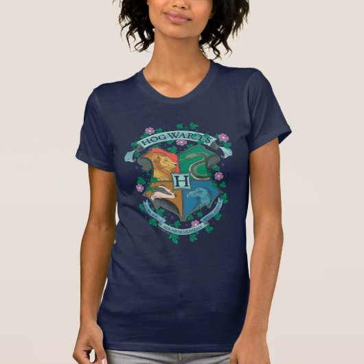 HOGWARTS™ Floral Crest T-shirt (Voorkant)