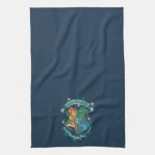 HOGWARTS™ Floral Crest Theedoek (Verticaal)