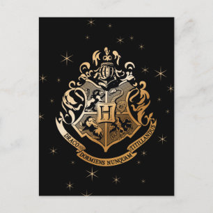 HOGWARTS™ Ghear Golden Crest Feestdagenkaart