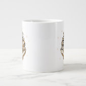 HOGWARTS™ Glanzende Gouden Crest Extra Grote Beker (Voorkant)