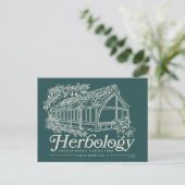 HOGWARTS™ Herbology Greenhouse Briefkaart (Staand voorkant)
