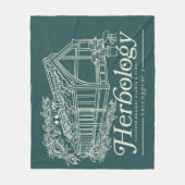 HOGWARTS™ Herbology Greenhouse Fleece Deken (Voorkant)