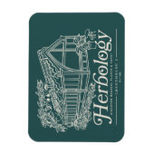 HOGWARTS™ Herbology Greenhouse Magneet (Verticaal)