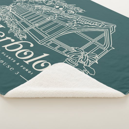 HOGWARTS™ Herbology Greenhouse Sherpa Deken (3/4)