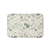 HOGWARTS™ Herbology Magic Pattern Badmat (Voorkant)