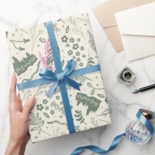 HOGWARTS™ Herbology Magic Pattern Cadeaupapier