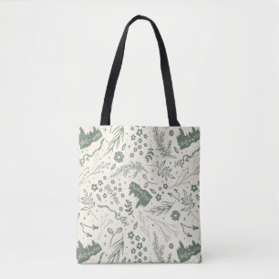 HOGWARTS™ Herbology Magic Pattern Draagtas