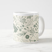 HOGWARTS™ Herbology Magic Pattern Extra Grote Beker (Voorkant rechts)