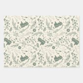 HOGWARTS™ Herbology Magic Pattern Inpakpapier Vel (Voorkant 2)