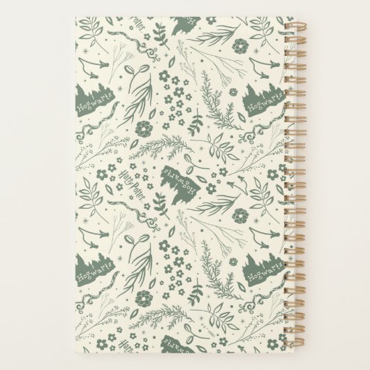 HOGWARTS™ Herbology Magic Pattern Planner (Achterkant)