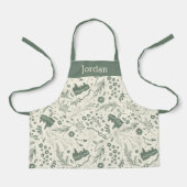 HOGWARTS™ Herbology Magic Pattern Schort (Voorkant)