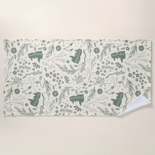 HOGWARTS™ Herbology Magic Pattern Strandlaken