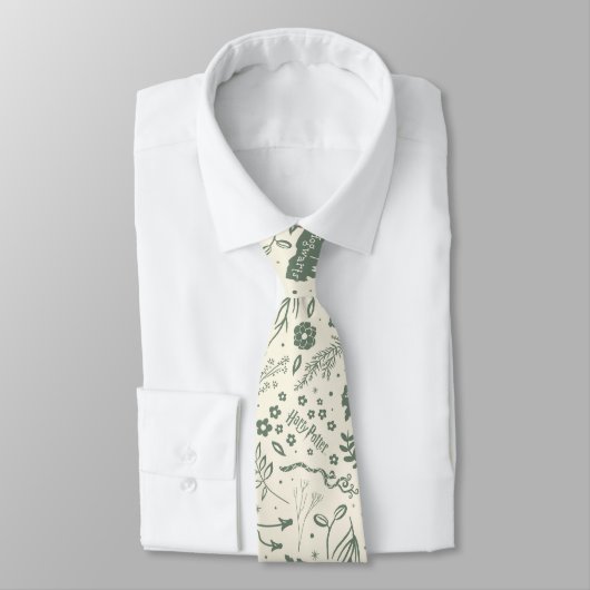 HOGWARTS™ Herbology Magic Pattern Stropdas (Gebonden)