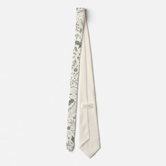 HOGWARTS™ Herbology Magic Pattern Stropdas (Achterkant)
