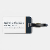  HOGWARTS™ House Crest Bagagelabel (Achterkant horizontaal)