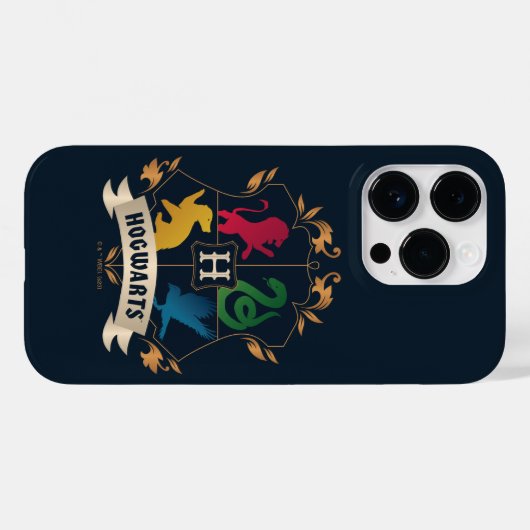  HOGWARTS™ House Crest Case-Mate iPhone Case (Achterkant (horizontaal))