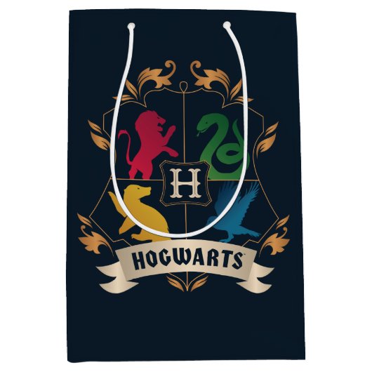  HOGWARTS™ House Crest Medium Cadeauzakje (Voorkant)