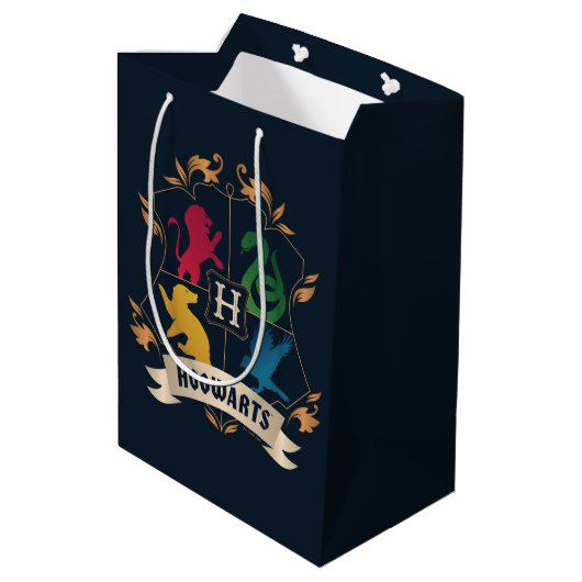  HOGWARTS™ House Crest Medium Cadeauzakje (Achterkant Gekanteld)