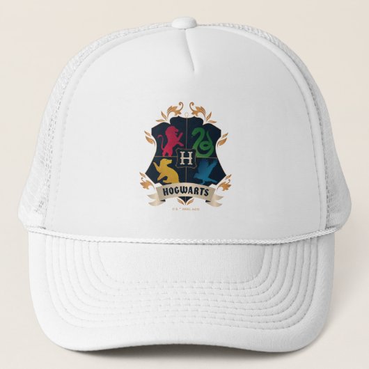  HOGWARTS™ House Crest Trucker Pet (Voorkant)