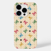  HOGWARTS™ House Crests Pattern Case-Mate iPhone Case (Achterkant)