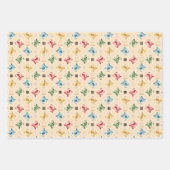 HOGWARTS™ House Crests Pattern Inpakpapier Vel (Voorkant)