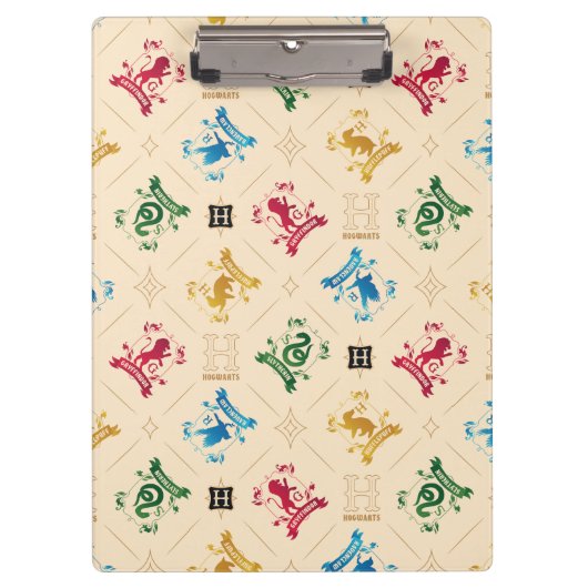 HOGWARTS™ House Crests Pattern Klembord (Voorkant)