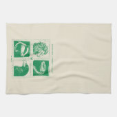 HOGWARTS™ Huisdieren Grid Theedoek (Horizontaal)