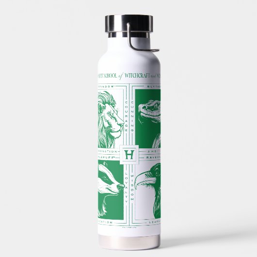 HOGWARTS™ Huisdieren Grid Waterfles (Links)