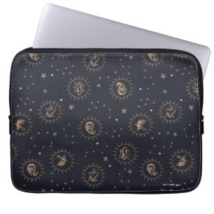 Hogwarts Huizen Wapenschilden Sterrenbeeld Patroon Laptop Sleeve