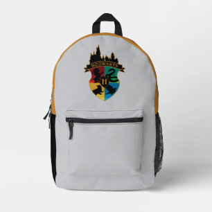 HOGWARTS™ Kasteel Huis Wapen Badge Bedrukte Rugzak