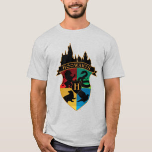 HOGWARTS™ Kasteel Huis Wapen Badge T-shirt