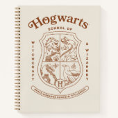 HOGWARTS™ School of Witchcraft and Wizardry Crest Notitieboek (Voorkant)