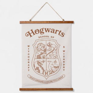 HOGWARTS™ School of Witchcraft and Wizardry Wapen Hangend Wandkleed