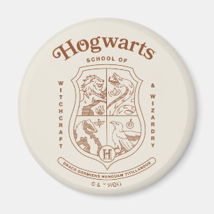 HOGWARTS™ School of Witchcraft and Wizardry Wapen Magneet