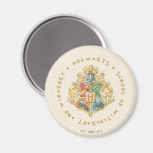 HOGWARTS™ School of Witchcraft and Wizardware Magneet (Voorkant / Achterkant)