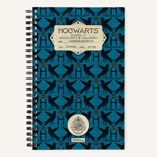 HOGWARTS™ School RAVENCLAW™ Class Notitieboek (Voorkant)