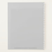  HOGWARTS™-schoolbedekking Planner (Achterkant)