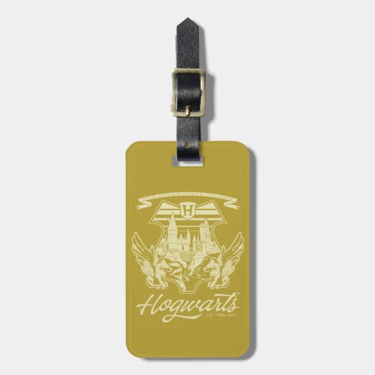 HOGWARTS™ Winged Shield Graphic Bagagelabel (Voorkant verticaal)